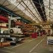 Motherwell, Craigneuk Street, Anderson Boyes
Machine Shop (Dept. 21, built 1954): Interior view from west down centre of three bays, with horizontal borer machine in foreground left