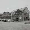 Motherwell, Craigneuk Street, Anderson Boyes
General exterior view from south west of block of office buildings at the west side of the works