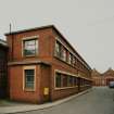 Motherwell, Craigneuk Street, Anderson Boyes
Exterior view from south south east of office block (built 1957) situated on east side of Marking Shop