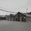 Motherwell, Craigneuk Street, Anderson Boyes
Exterior view from south west of range of bays containing stores and production control labs (from right to left, dating from 1942, 1937, 1951 and 1955)