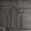 Interior.
Detail of specimen panelling in drawing room.