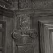 Interior.
Detail of specimen panelling in drawing room.