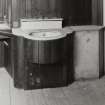 Interior.
View of marble washstand in small E room.