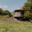 View of gazebo from South