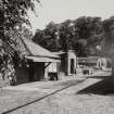 View from W of  N steading block.