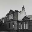 View of station house from NW