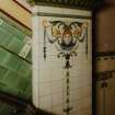 Interior.
Detail of tiling of entrance lobby.