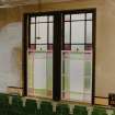 Interior.
Detail of windows on main stair.