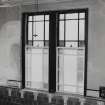 Interior.
Detail of windows on main stair.