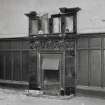 Interior.
Detail of fireplace in Art Deco room on second floor.