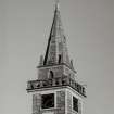 Detail of steeple from SW.