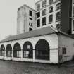 View of boiler house from SW.