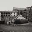 General view from SSW across yard at centre of works Photosurvey 22-APR-1992