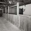 Interior.
View of stables.
