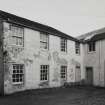 View of courtyard from NW