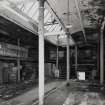 Interior, view of upper floor of courtyard building.