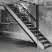 Interior.
View of staircase in engine house.