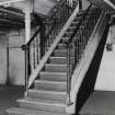 Interior.
View of staircase in engine house of Nos. 4 and 5 Mills.
