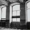 Interior.
Detail of windows at ground floor level.