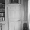 Interior view of Newhailes House showing Chinese drawing room doorway.
