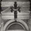 Interior.
Detail of pediment over door in Council Chamber.