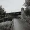 Hungryside Bridge, Forth and Clyde Canal, Lifting Bridge
View from East