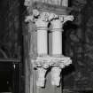Interior.
Detail of decorative work.