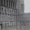 Detail of gable-end of S transept.