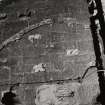 Detail of N wall.
