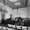 Interior.
View of court room from SE.