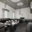 Interior.
View of court room from NW.