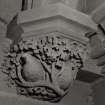 Interior.
Detail of corbel in entrance lobby.