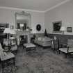 Interior.
View of first floor drawing room from WNW.