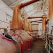 Interior.
View of Still House along of four stills.