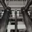 Interior.
View of Still House condensers.