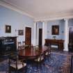 Interior.  Ground floor, view of dining room from near doorway.