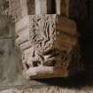 Strathmore aisle, detail of carved corbel