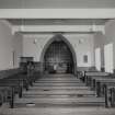 Interior.
View from W looking towards the chancel arch.