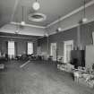 Interior.
View of second floor main hall from SW.