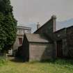 N entrance buildings from W