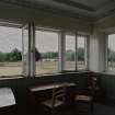 Interior. N tower observation room from N
