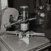 1st floor: Detail of washer-cutting machine (used to cut out leather washers), made by Farrar & Young of Bramley, Leeds