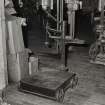 1st floor: Detail of Pooley weighing scales