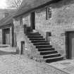 View of buildings in Cross Wynd which have since been demolished