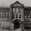 View from SSE of the central part of the main facade of the Institute, probably taken at around the time of its completion in 1907