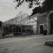 General view of glasshouse from E