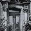 Dundee, Broughty Ferry, Camphill Road, Carbet Castle.
General view of main door.