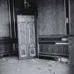 Dundee, Broughty Ferry, Camphill Road, Carbet Castle, interior.
General view of door.