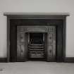 Dundee, Camperdown House, interior
Detail of Fireplace with doors open, First Floor