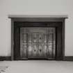 Dundee, Camperdown House, interior
Detail of fireplace with doors closed, First Floor